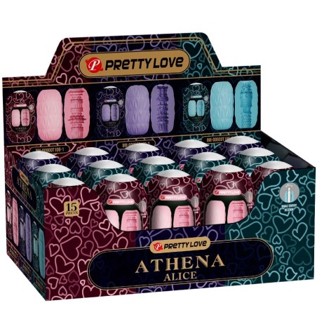 PRETTY LOVE ATHENA ALICE PACK 15 MASTURBADORES MASCULINOS VARIOS