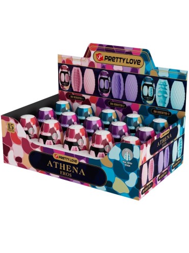 PRETTY LOVE ATHENA EROS PACK 15 MASTURBADORES MASCULINOS VARIOS