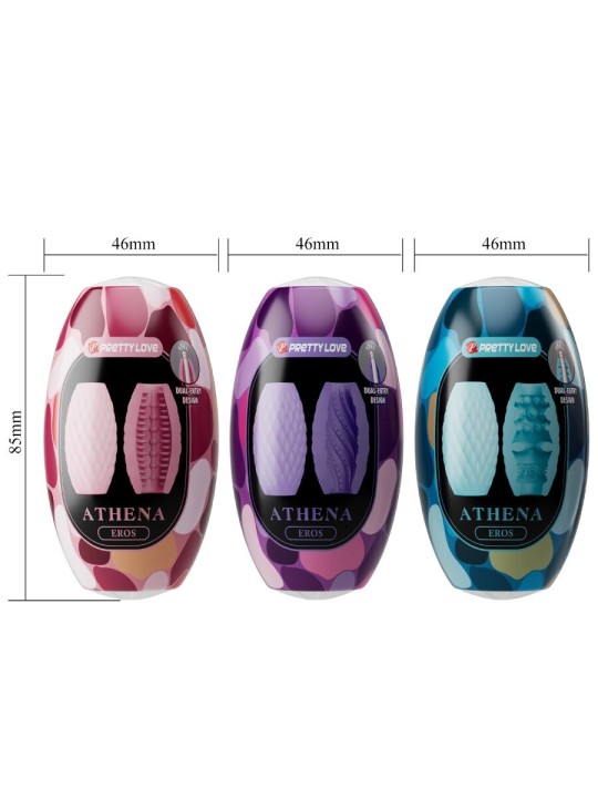 PRETTY LOVE ATHENA EROS PACK 15 MASTURBADORES MASCULINOS VARIOS
