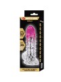 PRETTY LOVE WILFORD FUNDA REALISTICA ALARGADORA CON RELIEVE PARA PENE ROSA