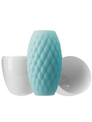 PRETTY LOVE ATHENA EROS MASTURBADOR MASCULINO SILICONA CELESTE