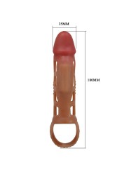 PRETTY LOVE PRESTON FUNDA PARA PENE CON VIBRACION DE 18 CM