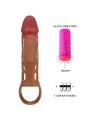 PRETTY LOVE PRESTON FUNDA PARA PENE CON VIBRACION DE 18 CM