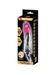 PRETTY LOVE ODES FUNDA REALISTICA ALARGADORA DE 2 CM PARA PENE ROSA