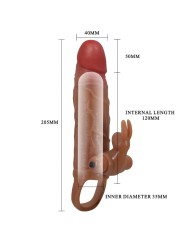 PRETTY LOVE OSMAR FUNDA PARA PENE ESTIMULADOR DE CLITORIS CON VIBRACION