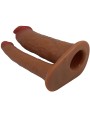 PRETTY LOVE YAIRON FUNDA PARA PENE DOBLE CON EXTENSION DE 4 CM MULATO