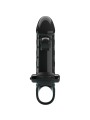 ROMANCE FUNDA PARA PENE CON VIBRACION NEGRO