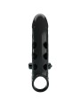 ROMANCE FUNDA PARA PENE CON VIBRACION NEGRO