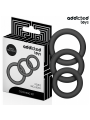 ADDICTED TOYS SET DE ANILLOS SILICONA MODELO 1