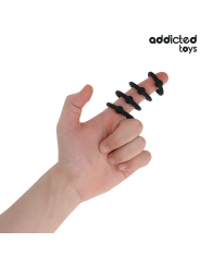 ADDICTED TOYS SET ANILLOS SILICONA DE PRESION
