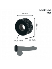 ADDICTED TOYS ANILLO PARA EL PENE EXTRA GRUESO