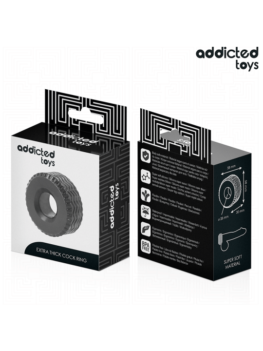 ADDICTED TOYS ANILLO PARA EL PENE EXTRA GRUESO