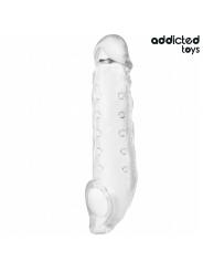ADDICTED TOYS FUNDA PARA EL PENE TRANSPARENTE TALLA S 23 CM