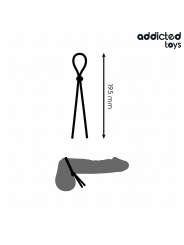 ADDICTED TOYS CUERDA SILICONA PARA EL PENE DE LAZO SIMPLE