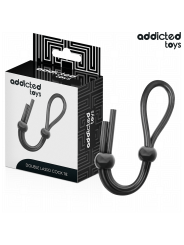 ADDICTED TOYS CUERDA SILICONA PARA EL PENE DE LAZO DOBLE