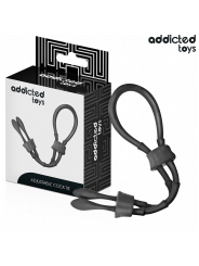 ADDICTED TOYS CUERDA SILICONA AJUSTABLE PARA EL PENE