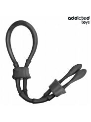 ADDICTED TOYS CUERDA SILICONA AJUSTABLE PARA EL PENE