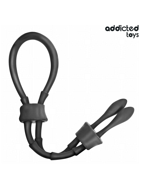 ADDICTED TOYS CUERDA SILICONA AJUSTABLE PARA EL PENE