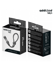ADDICTED TOYS CUERDA SILICONA AJUSTABLE PARA EL PENE