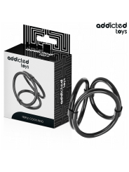ADDICTED TOYS ANILLO TRIPLE PARA EL PENE