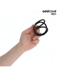 ADDICTED TOYS ANILLO TRIPLE PARA EL PENE