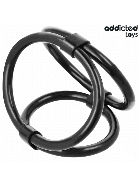 ADDICTED TOYS ANILLO TRIPLE PARA EL PENE