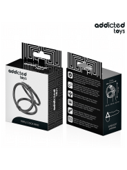 ADDICTED TOYS ANILLO TRIPLE PARA EL PENE