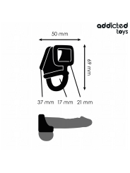 ADDICTED TOYS ANILLO JAULA PARA EL PENE