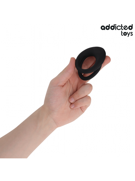 ADDICTED TOYS ANILLO TEXTURIZADO DOBLE PARA EL PENE