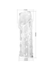PRETTY LOVE FUNDA PARA PENE APRETADA Y VOLUMINIZADORA TRANSPARENTE
