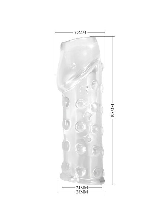 PRETTY LOVE FUNDA PARA PENE APRETADA Y VOLUMINIZADORA TRANSPARENTE