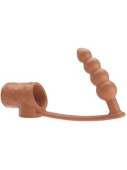 PRETTY LOVE FUNDA PARA PENE CON PLUG ANAL NATURAL