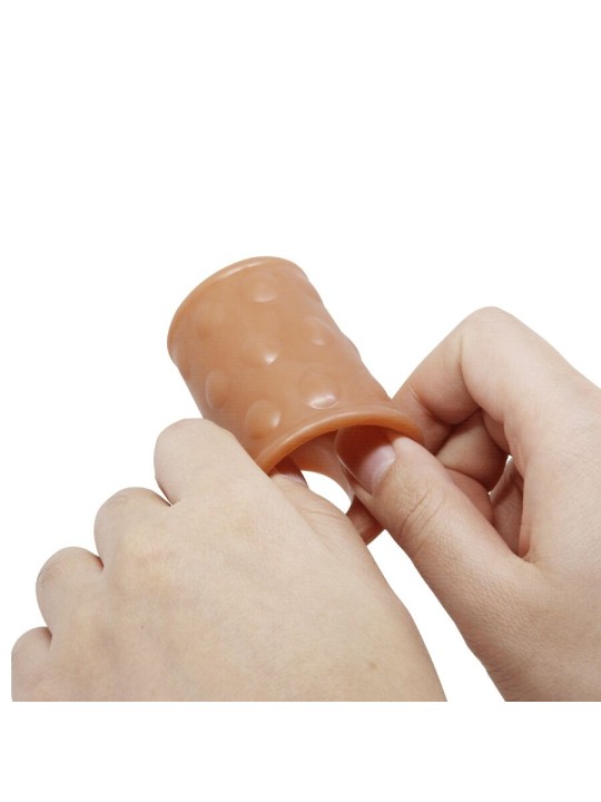 PRETTY LOVE FUNDA PARA PENE CON PLUG ANAL NATURAL