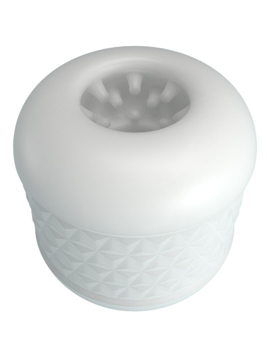 PRETTY LOVE CRYSTLE MASTURBADOR MASCULINO BLANCO