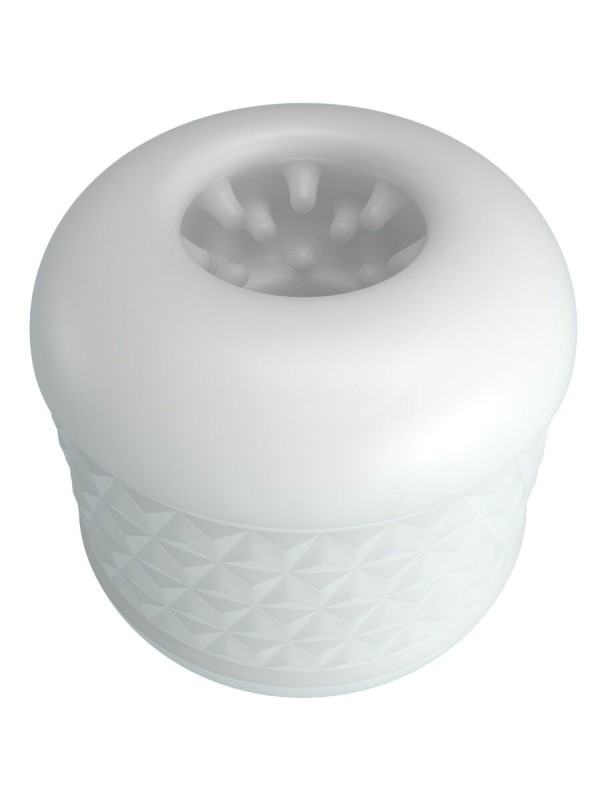 PRETTY LOVE CRYSTLE MASTURBADOR MASCULINO BLANCO