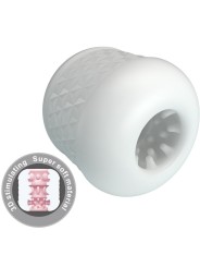 PRETTY LOVE CRYSTLE MASTURBADOR MASCULINO BLANCO