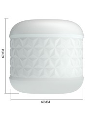 PRETTY LOVE CRYSTLE MASTURBADOR MASCULINO BLANCO