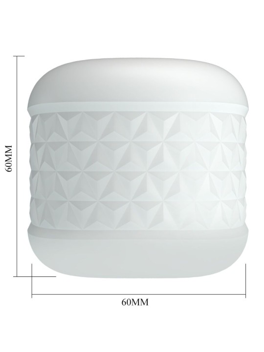 PRETTY LOVE CRYSTLE MASTURBADOR MASCULINO BLANCO