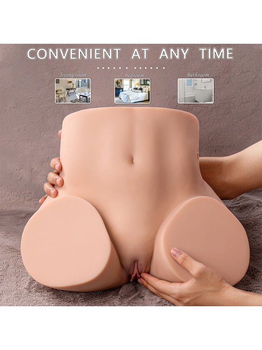 XISE ETHEL THRUSTING MASTURBADOR VAGINA REALISTICO CON VIBRACION MULTIPOSICION