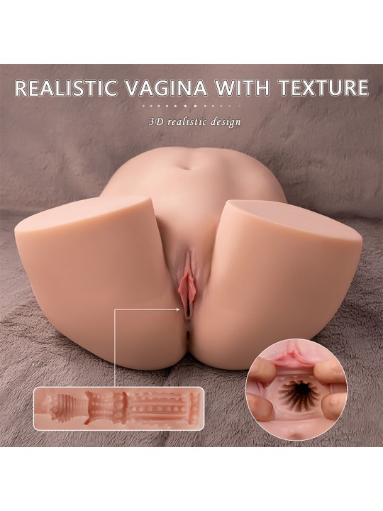 XISE ETHEL THRUSTING MASTURBADOR VAGINA REALISTICO CON VIBRACION MULTIPOSICION