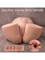 XISE ETHEL THRUSTING MASTURBADOR VAGINA REALISTICO CON VIBRACION MULTIPOSICION