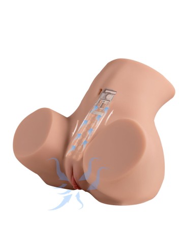 XISE DANAE THRUSTING MASTUBADOR VAGINA REALISTICO CON VIBRACION MULTIPOSICION