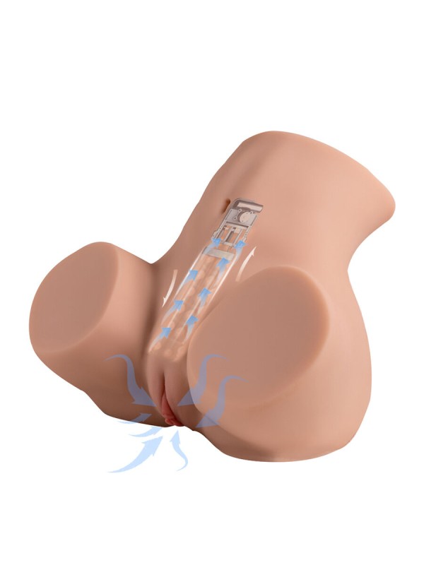 XISE DANAE THRUSTING MASTUBADOR VAGINA REALISTICO CON VIBRACION MULTIPOSICION