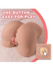 XISE DANAE THRUSTING MASTUBADOR VAGINA REALISTICO CON VIBRACION MULTIPOSICION