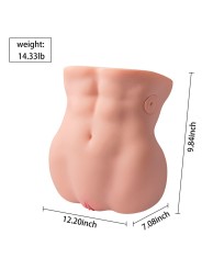XISE LYDIA MASTURBADOR VAGINA FEMENINO CON THRUSTING 25 CM