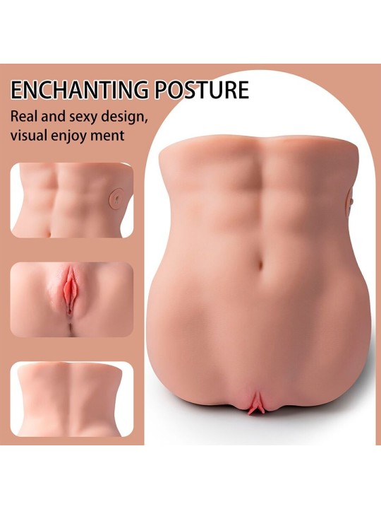 XISE LYDIA MASTURBADOR VAGINA FEMENINO CON THRUSTING 25 CM