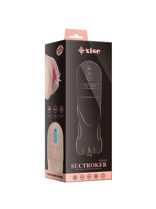 XISE SUCTROKER V20 VI MASTURBADOR VAGINA CON VIBRACION
