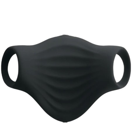 ROCKS OFF PALM MASTURBADOR VIBRADOR FLEXIBLE NEGRO