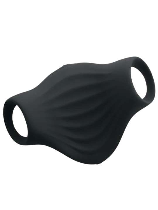 ROCKS OFF PALM MASTURBADOR VIBRADOR FLEXIBLE NEGRO