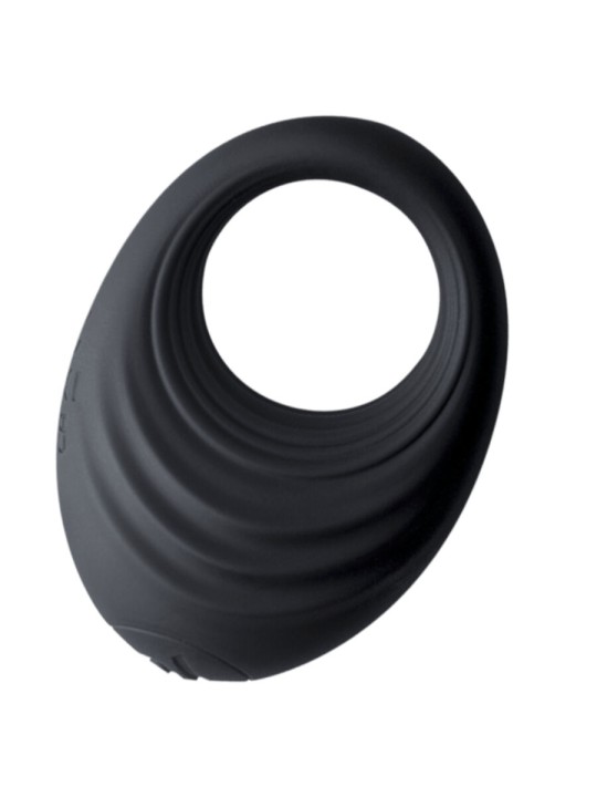 ROCKS OFF SPIRE ANILLO VIBRADOR PARA EL PENE NEGRO
